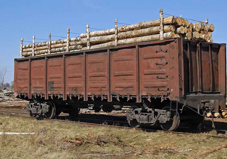 Перевозка ЛЕСА вагонами из Унъюгана в Белоярский