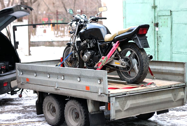 Перевозка мотоцикла по Самаре